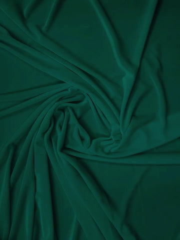 Stretch Velvet Velour Spandex 360 Grams Costume Fabric / Dragon Jade / Sold By The Yard