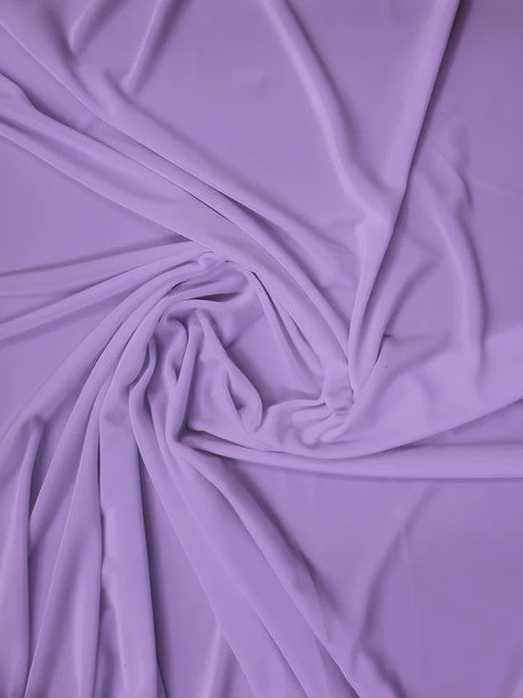 Stretch Velvet Velour Spandex 360 Grams Costume Fabric / Lilac / Sold By The Yard