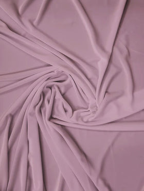 Stretch Velvet Velour Spandex 360 Grams Costume Fabric / Mauve / Sold By The Yard