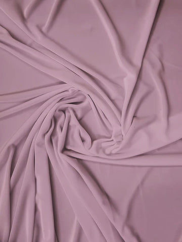 Stretch Velvet Velour Spandex 360 Grams Costume Fabric / Mauve / Sold By The Yard