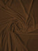Stretch Velvet Velour Spandex 360 Grams Costume Fabric / Expresso / Sold By The Yard