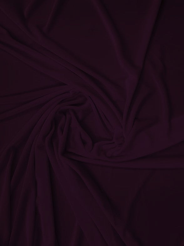Stretch Velvet Velour Spandex 360 Grams Costume Fabric / Raisin / Sold By The Yard