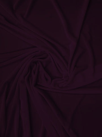 Stretch Velvet Velour Spandex 360 Grams Costume Fabric / Raisin / Sold By The Yard