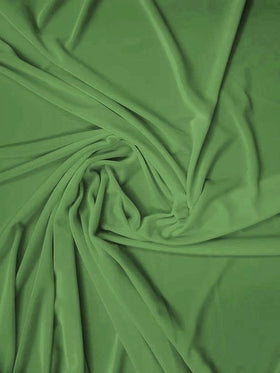 Stretch Velvet Velour Spandex 360 Grams Costume Fabric / Sage / Sold By The Yard