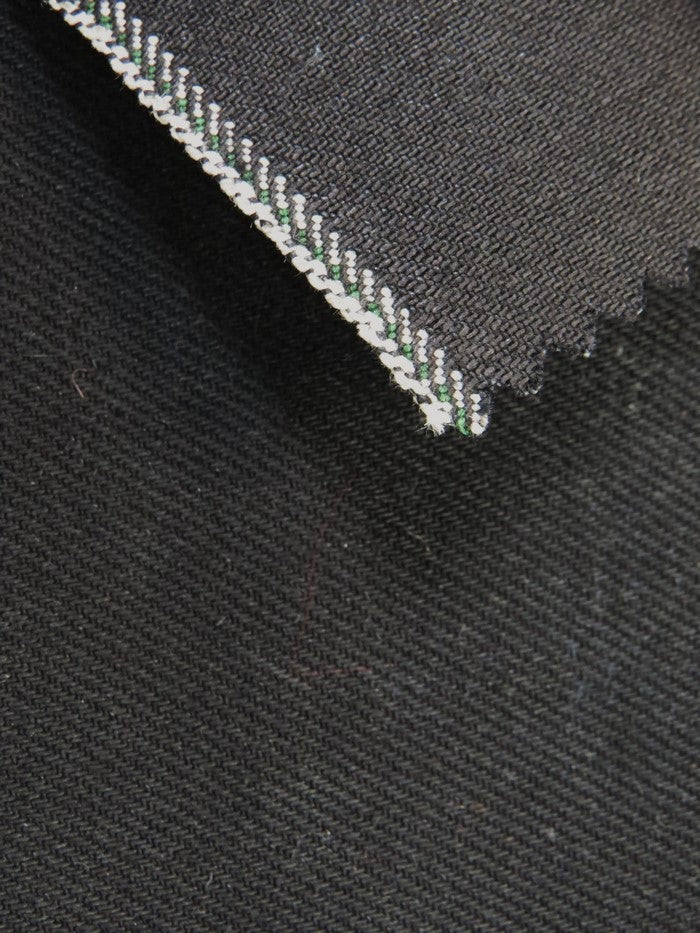 Premium Selvedge Denim Fabric – Black/Black / By The Yard