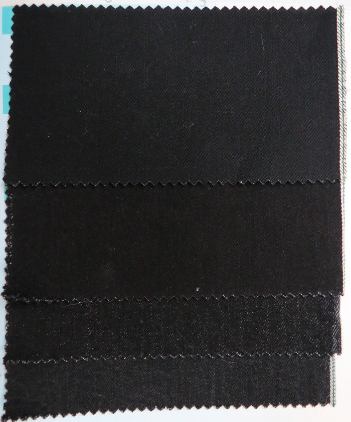 Premium Selvedge Denim Fabric – Black/Black / By The Yard
