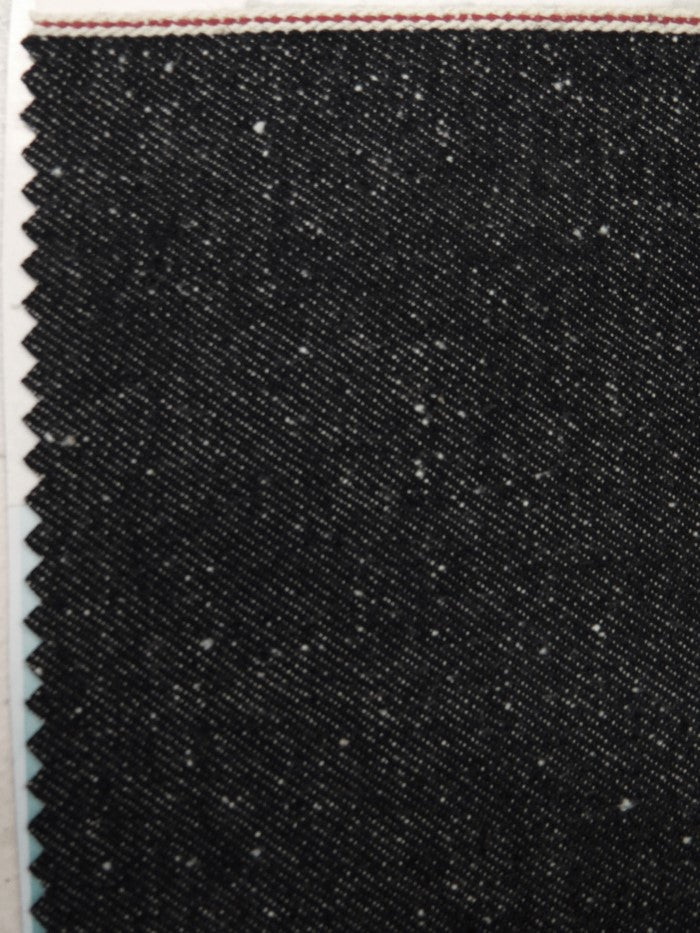 Premium Selvedge Denim Fabric – Speckle Indigo Blue / By the Yard