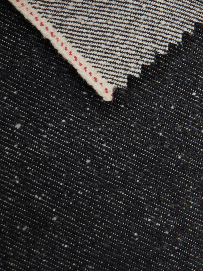 Premium Selvedge Denim Fabric – Speckle Indigo Blue / By the Yard