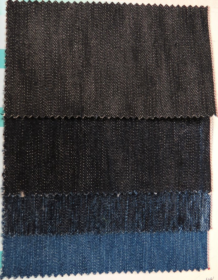 Premium Selvedge Denim Fabric – Heavyweight Dark Indigo/White/ By the Yard