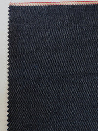 Premium Selvedge Denim Fabric – Blue - Gold/Red Ticker/ By The Yard