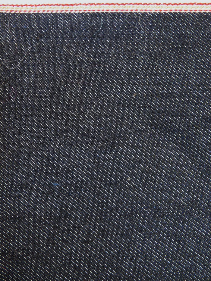 Premium Selvedge Denim Fabric – Blue - Gold/Red Ticker/ By The Yard
