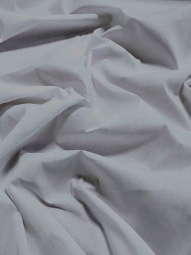 Poly Cotton Solid Fabric 58"/60" Width / Sterling Gray / Sold By The Yard