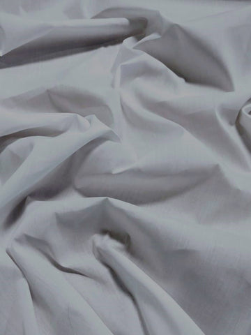 Poly Cotton Solid Fabric 58"/60" Width / Sterling Gray / Sold By The Yard