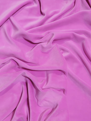 Bubble Gum Stretch Mochi Plush Minky / Soft Solid Fabric by the Yard