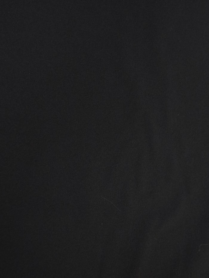 Heavy Stretch Crepe Fabric - Black