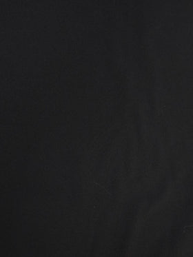 Heavy Stretch Crepe Fabric - Black