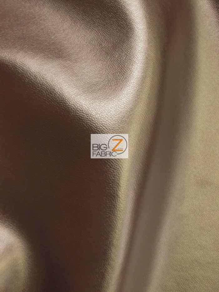 Solid Soft Faux Fake Leather Vinyl Fabric / Dark Brown / By The Roll - 30 Yards