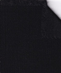 Super-Slub Crosshatch - Black - 100% Cotton - 15.5oz Denim