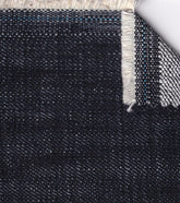 Super-Slub Crosshatch - Indigo - 100% Cotton - 16oz Denim