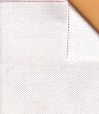 PFGD Nihon Menpu - White - 100% Cotton - 14oz - Selvedge Bull Denim