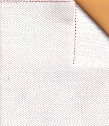 PFGD Nihon Menpu - White - 100% Cotton - 14oz - Selvedge Bull Denim