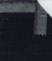 2 Ply - Indigo - 100% Cotton - 13oz - Jacquard Sashiko