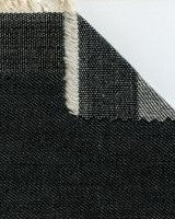 BLACK Japan Yoshiwa Mills Japan Black Denim 7.5OZ 100% COTTON