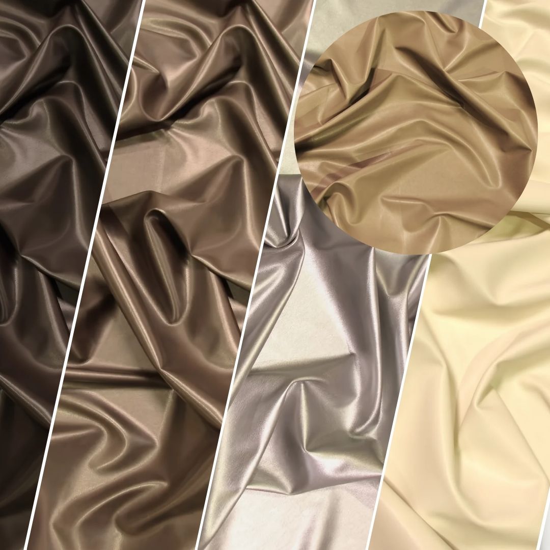 Solid Two Way Stretch Spandex Costume Dance Vinyl Fabric / Sold By The Yard