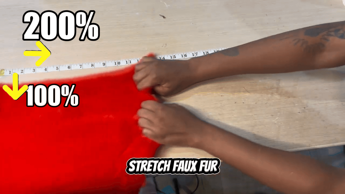 Stretch Faux Fur Fabric