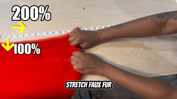 Stretch Faux Fur Fabric (15 YARD ROLL)