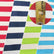 Poly Cotton Stripe Fabric / Sold By The Yard