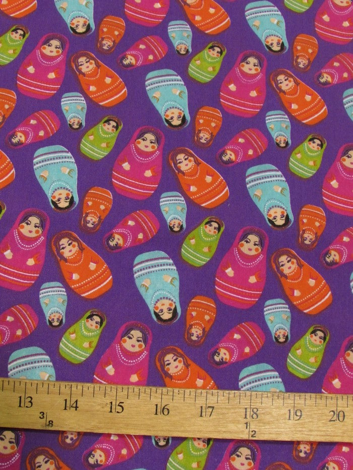Printed Poly Cotton / Textile Collection / Sold by The Yard