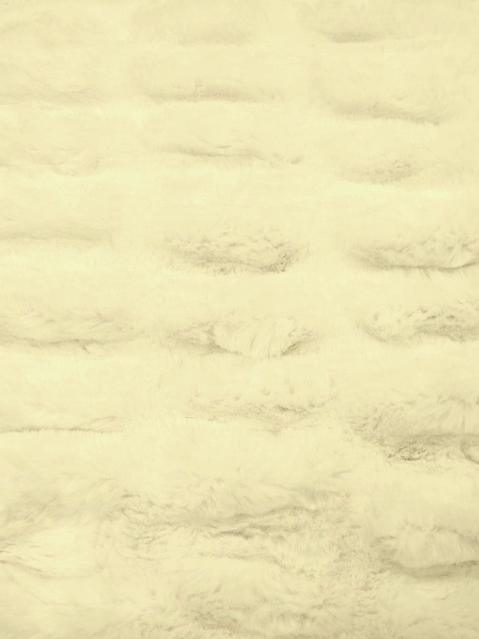 French Stretch Minky Fabric - Ivory