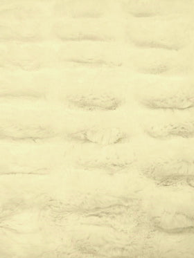 French Stretch Minky Fabric - Ivory