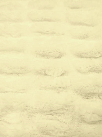 French Stretch Minky Fabric - Ivory