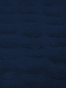 French Stretch Minky Fabric - NAVY BLUE