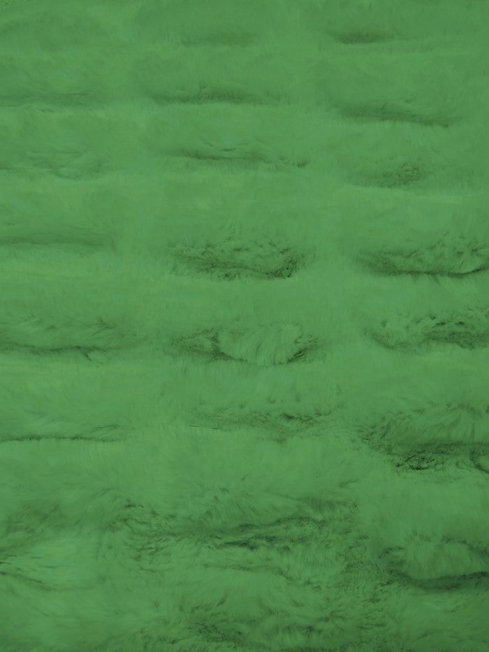 French Stretch Minky Fabric - ROSEMARY GREEN