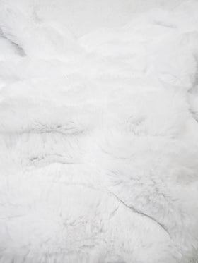 French Stretch Minky Fabric - BROWN - 0