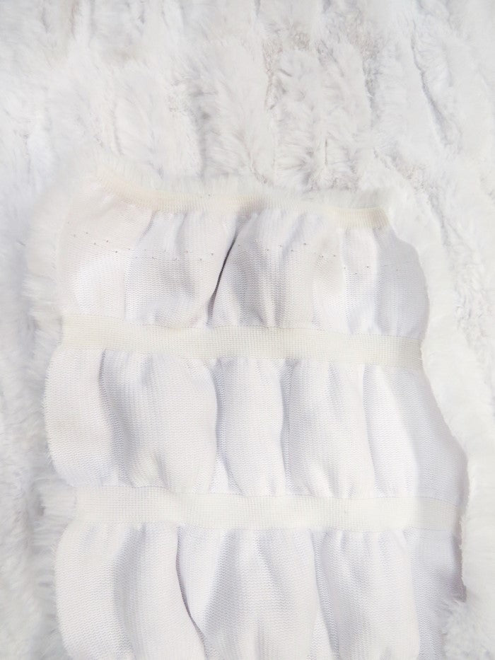 French Stretch Minky Fabric - NAVY BLUE