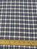 Tartan Plaid Uniform Apparel Flannel Fabric / Cream/Blue / 30 Yard Roll