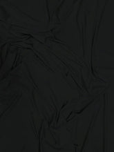 Solid Stretch Spandex Costume Nylon Fabric / Black / Sold By The Yard