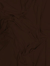 Solid Stretch Spandex Costume Nylon Fabric / Brown / Sold By The Yard