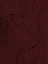 Solid Stretch Spandex Costume Nylon Fabric / Burgundy / Sold By The Yard