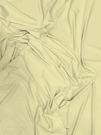 Solid Stretch Spandex Costume Nylon Fabric / Ivory / Sold By The Yard