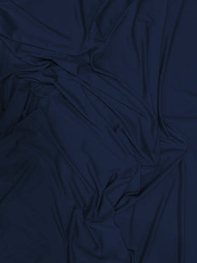 Solid Stretch Spandex Costume Nylon Fabric / Navy Blue / Sold By The Yard