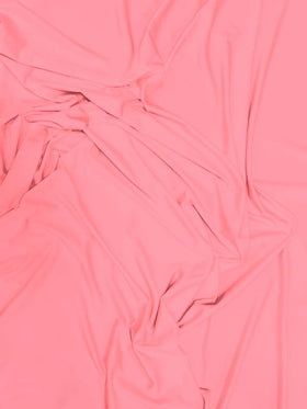 Solid Stretch Spandex Costume Nylon Fabric / Pink / Sold By The Yard