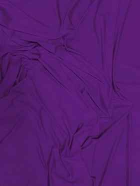 Solid Stretch Spandex Costume Nylon Fabric / Purple / Sold By The Yard