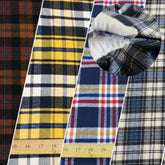 Tartan Plaid Uniform Apparel Flannel Fabric