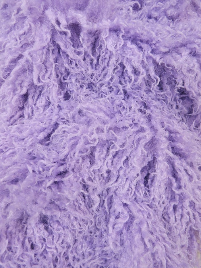 Ultra Curly Mongolian Minky Fabric