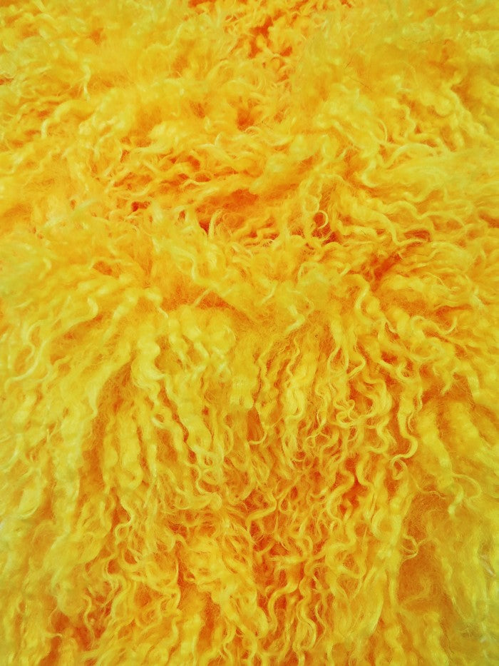 Ultra Curly Mongolian Minky Fabric